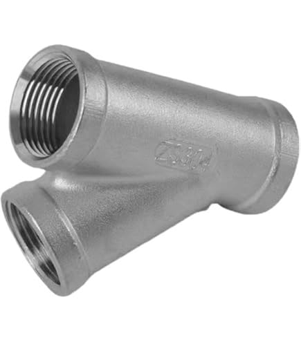 Amazon.co.jp: 1個 304 ステンレススチール Y字型ティー 1/4 
