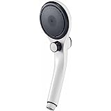 SANEI アジャストシャワーヘッド 手元ボタンで勢い調節と一時止水 節水効果 ブラック PS3032-80XA-D