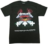 [マンブルズ] METALLICA メタリカ Ｔシャツ MASTER OF PUPPETS 正規品 ロックTシャツ関連 (Ｍ)