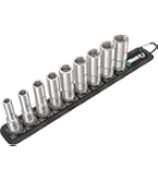 Amazon.co.jp: WERA ヴェラ 差込角1/4inch 9点組 六角ディープソケット