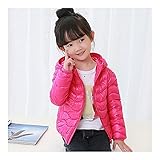 冬物　ダウンジャケット　子供服　防寒　着心地良い　保温する　アウター　キッズ　レッド　120