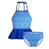 TiaoBug SWIMWEAR ベビー・ガールズ US サイズ: 8-10 カラー: ブルー