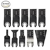 Seacan ブレード カットソー・マルチツール用 20 点セット お得な使用頻度の高い替刃セットスクレーパー 互換 替刃 日立 マキタ ボッシュ カットソー ブレード 先端工具 メタル