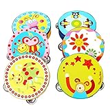 xilalu Baby Toy Kids新しいギフトJingle Percussion Hand Bell Tambourine Musical Instrumentおもちゃ