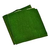 (ライチ) Lychee 4枚セット 人工芝 マット 25.5x25.5cm 模型 建築モデル おもちゃミニサイズ