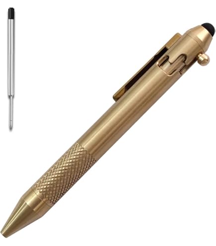 Ankaka 6-in-1 Tactical Pen: Self Defense + Flashlight + Ballpoint