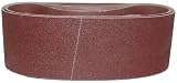 Magnate R3X21S22 3 x 21 Closed Coat Sanding Belt,Aluminum Oxide - 220 Grit; X Weight; 10 Belts/Pkg b