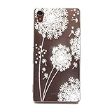 UNEXTATI Xperia Z3 ケース 高級 TPU ハードカバー 超薄型ケース カバー 衝撃吸収 全面保護 脱着簡単 クリア 透明 Sony Xperia Z3カバー Cover (P9 ホワ