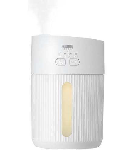 Amazon | TEKNOS 充電式USB円筒形加湿器 0.75ℓ (ブルー) EL-C076UB