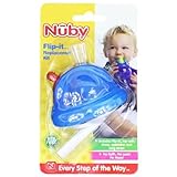 Nuby ヌービー フリップイット・ボトル マグ ストロー替えキット 【96060】 (ブルー)