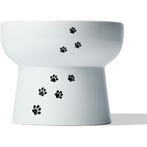 ポーリッシュポタリー ペットフードボウル 猫フィギュア セット♡.*・゜ Amazon | 猫壱(necoichi)ハッピーダイニング 猫用 脚付フードボウル L