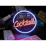 ネオンサイン カクテル COCKTAIL 2 BAR バー ネオン管 ネオンライト 店舗照明 ガレージ アメリカン雑貨