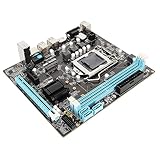 H61 デスクトップマザーボード、デュアルチャネル DDR3 M.2 NVMe NGFF 100Mbps LAN Micro ATX マザーボード、LGA1155 ソケット I3 I5 I7、USB2.0 PCI Express X16 ゲーミングマザーボード用