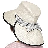 帽子 涼かちゃん ハットワイドメッシュペイズリー (721 ベージュ)