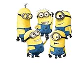 Sumlake 3D Cartoon Despicable Me Minions Wall Art Stickers Decal Decoration by Sumlake