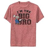 [Nintendo] Tシャツ Big Bro ボーイズ レッドヘザー Small