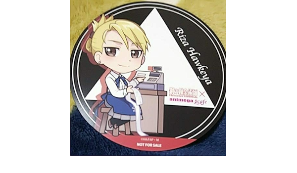 Amazon 鋼の錬金術師 コースター リザ ホークアイ アニメイト プリンセスカフェ グッズ 特典 ハガレン アニメ 萌えグッズ 通販