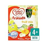 フルーツカクテル100％の果実袋4×90グラム (Cow & Gate) (x 6) - Cow & Gate Fruit Cocktail 100% Fruit Pouches 4 x 90g (P