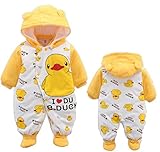 【SEBLES】 ベビー 赤ちゃん 選べる デザイン キュート ロンパース 厚手 着ぐるみ 全15種 サイズ 70cm 80cm 90cm 100cm クロスセット (Ｃタイプ,80)