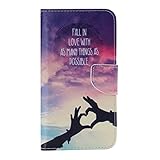 UNEXTATI Galaxy A8 ケース 高品質 合皮レザー ケース 手帳型ケース カバー カードホルダー 付き スタンド 防塵 防水 Samsung Galaxy A8ケース Case (P1 