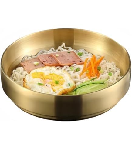 Amazon.co.jp: 韓国厨房 高級真空(二重) ステンレス冷麺器 3個セット