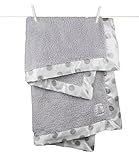 リトルジラフ ベビーブランケット シェニール サテン New Dot (シルバー)/BOX入り lg0029-05B 【正規代理店輸入】