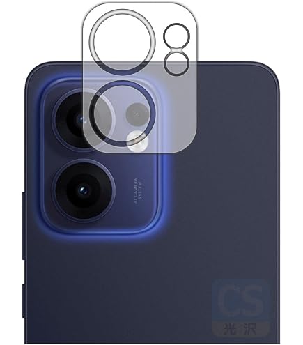 【美品】OPPO　Reno13a 本体　カバー　カメラガラスフィルム施工済 Amazon.co.jp: TRIPLE RIVER・For OPPO Reno13 A カメラカバー 2セット