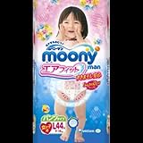【まとめ買い】ムーニーマン エアフィット 女の子 Lサイズ44枚入(パンツタイプ) ×2セット
