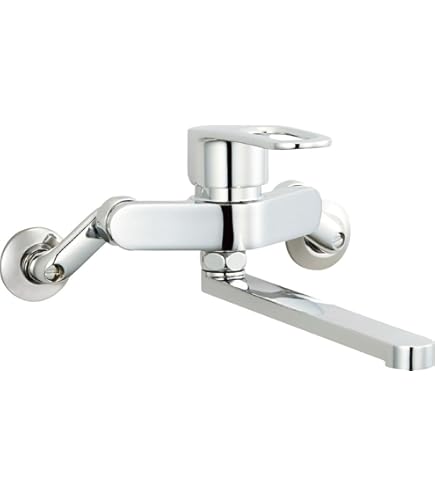 LIXIL シングルレバー混合水栓 SF-WM433SY 楽天市場】[SF-WM433SY]INAX キッチン水栓 クロマーレS シングル