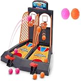 ChoneバスケットボールShootingゲームスコアToy for 2-player、子供ミニテーブルトップバスケットボールゲーム、ファミリFunnyストレスの軽減Toys