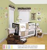 Dr Seuss Alphabet 4 PC Crib Bedding Set PLUS 244 Color Coordinating Letters by Trend Lab [並行輸入品]