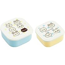 廃盤　新品　日本製　おさむグッズ　シール容器　保存容器　4点セット Amazon.co.jp: OSK 弁当箱 鬼滅の刃 伊之助柄 ライトブルー