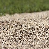 【芝生用 荒目 目砂 乾燥砂】木曽川流域産 洗い砂（0-3mm） 10kg（6.6Ｌ）【放射線量報告書付き】