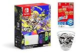 Nintendo Switch（有機ELモデル） スプラトゥーン3エディション+【任天堂ライセンス商品】Nintendo Switch (有機ELモデル)専用有機EL保護フィルム 多機能 (【Amazon.co.jp限定】アクリルタンブラー 同梱)