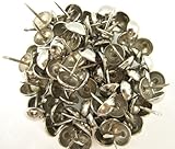 C。S。オズボーンNatural French Nail Tacksシルバーメッキ100pk