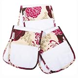 ベベオレ Bebe au Lait バープクロス ゲップ布 コットン100% よだれ拭き 1箱3枚入り パピヨン Papillon