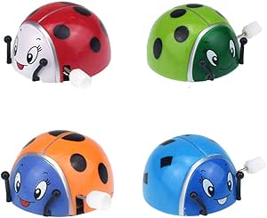 Amazon Co Jp Creacom てんとう虫 おもちゃ 発条 電池不要 子供 巻き上げ 想像力を訓練 おもちゃ 時計仕掛けおもちゃ 動物おもちゃ 玩具 人気 かわいい 動物 教育おもちゃ 12個 ホーム キッチン