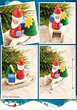 クリスマスツリーの飾り　オーナメント　サンタソリ　ドイツの木のおもちゃ
