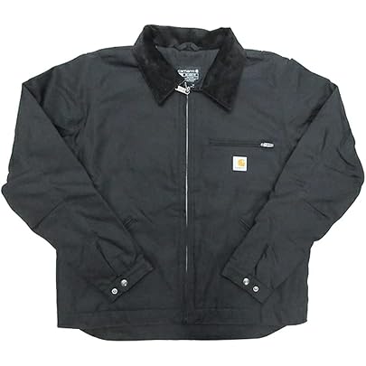 「美品」J01NVY Carharrt カーハート　デトロイトダックジャケット Amazon | CARHARTT DETROIT JACKET カーハート ダック