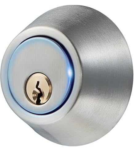 YAGU Matte Black Deadbolt Lock - High Security Single Cylinder Door Lock For Front Door - View #5