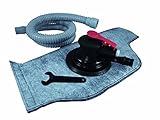 Astro 3014 ONYX 3-in-1 Lightweight 6-Inch Composite Vacuum Random Orbital Palm Sander with Hose, Bag
