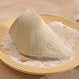 エルフ ベビー(Fairy Baby)オーガニックコットン赤ちゃん用よだれかけ 三角ビブ スタイ 4枚セット グリーン