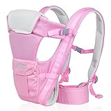 GudeHome 調整式 4ポジション キャリア 3D バックパック ポーチ バッグ ラップ ソフト構造 エルゴノミック スリング 前面 背面 新生児 ベビー インファント 夏