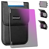 NEEWER 角型NDフィルター ND0.6(2ストップ) 4"x5.65" シネマフィルター 減光フィルター NEEWERマットボックス用 4mmスリム/HD光学ガラス/多層コーティング/25%透光率 コンパチブル Tilta SmallRig