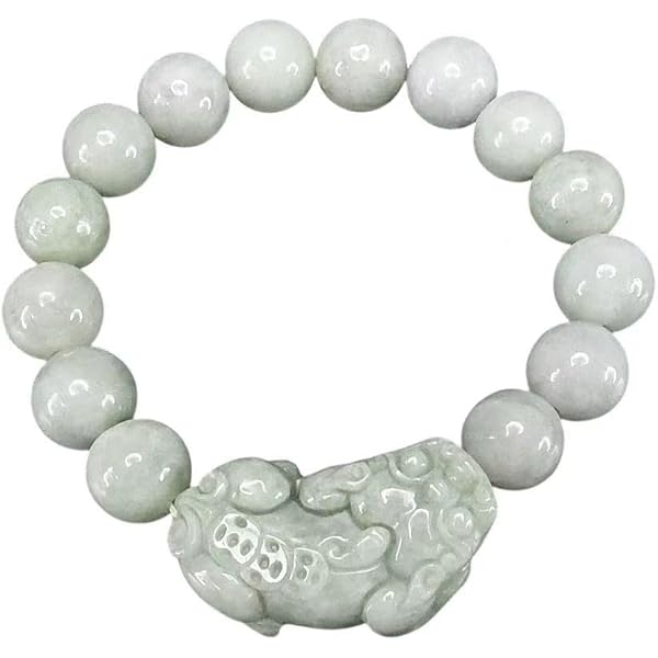 Amazon.co.jp: 石街 金運 蓄財運 天然石 本翡翠ジェダイト ヒキュウ