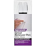Rejuvenate White Grout Restorer Marker Pens – Restore and Renew Dingy Stained Grout In Minutes – 2-Pack