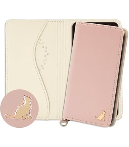 iPhone11用手帳型ケースアプリコットピンク iPhone11用手帳型ケースアプリコットピンク Amazon.co.jp