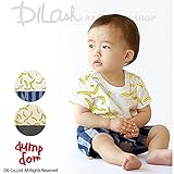 (ダンプドム) dumpdomバナナプリント半袖ロンパース/夏 80 グレー
