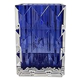 バカラ Baccarat ベース 花瓶 ルクソール LOUXOR ブルー 20cm 2811094 [並行輸入品]