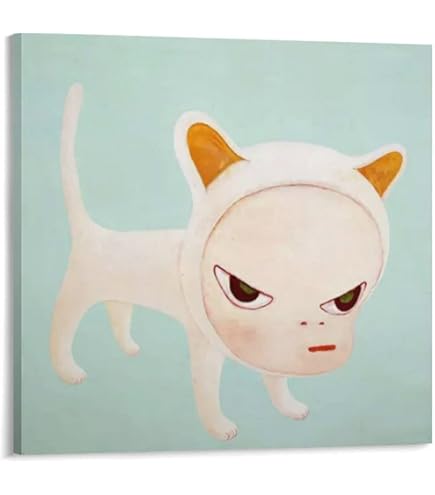 Amazon.co.jp: 奈良美智 ポスター 勉強中 : 奈良美智: ホーム＆キッチン